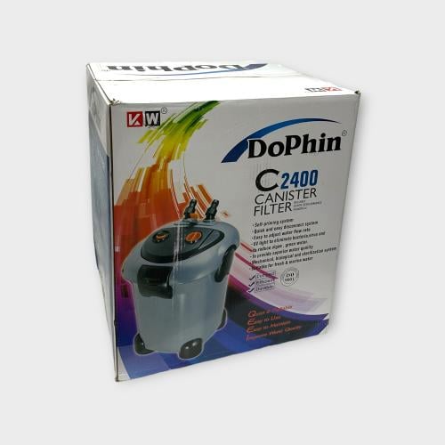 KW DoPhin CF2400 CANISTER FILTER with UV فلتر خارج...