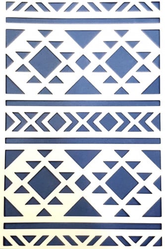استنيسل زخرفة شعبية (1)