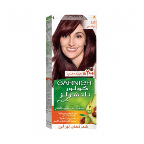 غارنييه صبغه شعر كولور ناتشرلز 4.6 برغندي