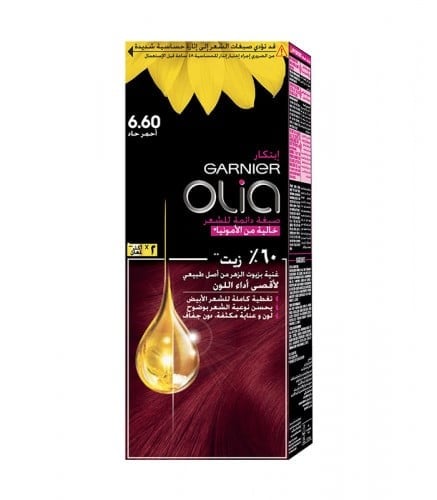 غارنييه صبغه شعر اوليا 6.6 احمرحاد