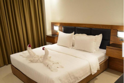 غرفة نوم فندقية مودرن هاواي