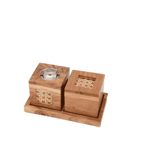 طقم راتان خيزران