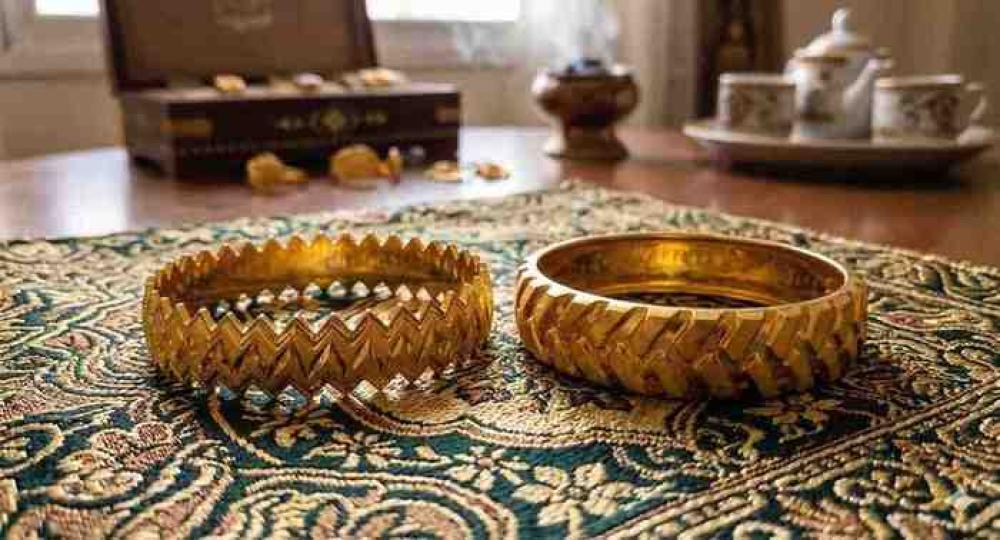 بناجر المنشار: سحر البريق الكلاسيكي في عالم الذهب عيار 21