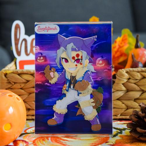 اكريلك بفن الورق بشخصية Tengen