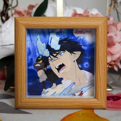 لوحة بفن الورق شخصية Rin Okumura