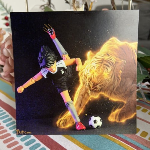 بوستكارد 15 15x سم شخصية Kojiro Hyuga