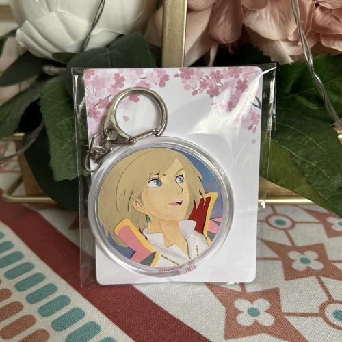 ميدالية بفن الورق بشخصية howl