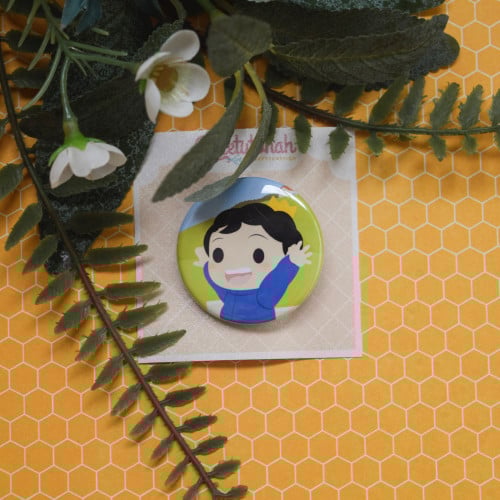 دبوس دائري شكل Bojji