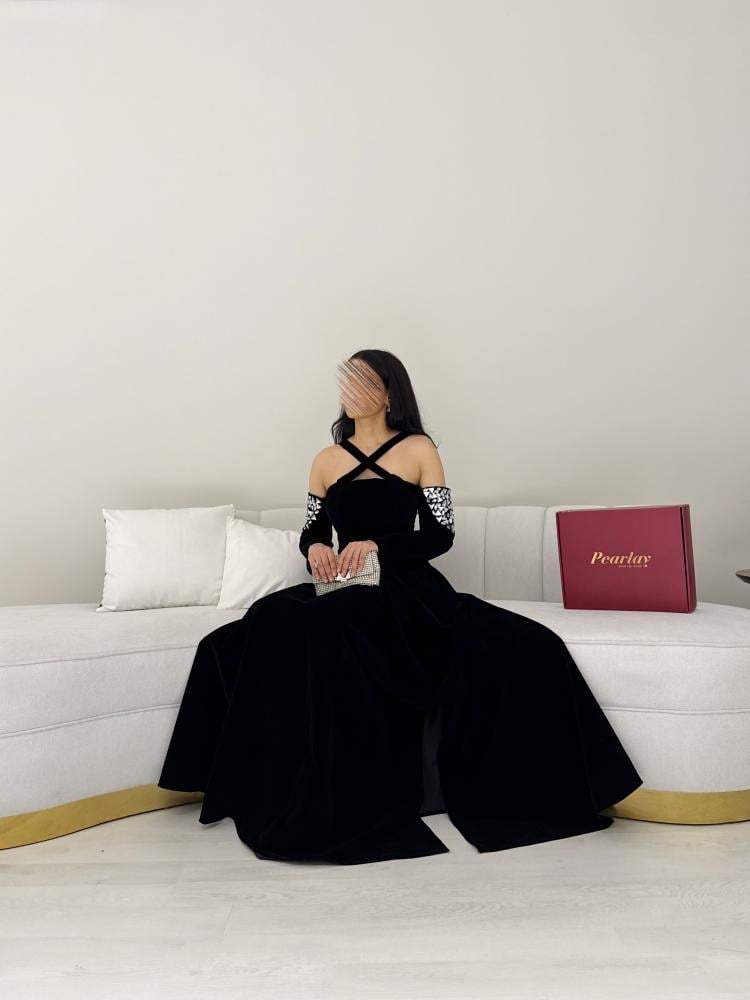 فستان سهره قطيفه