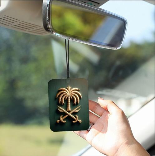 تعليقة سيارة شعار السعودية