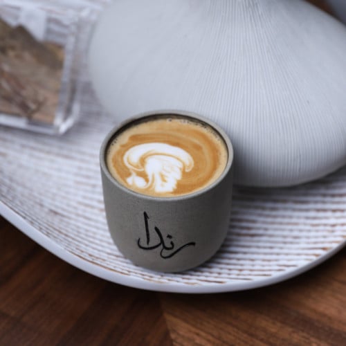 كوب قهوة اسبريسو من الفخار من متجر رمز الدعائي