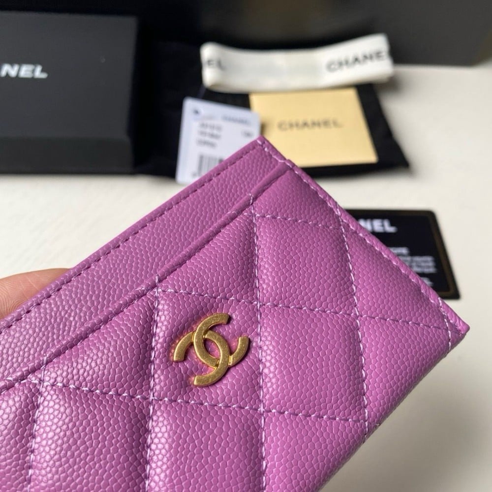 Chanel card holder