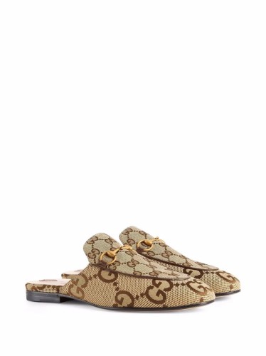 Gucci Princetown monogram mules