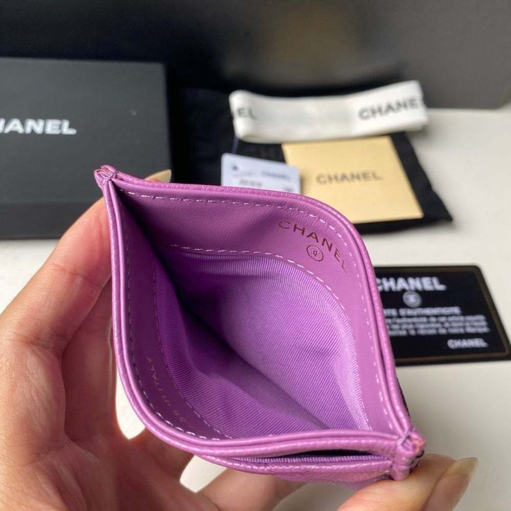 Chanel card holder
