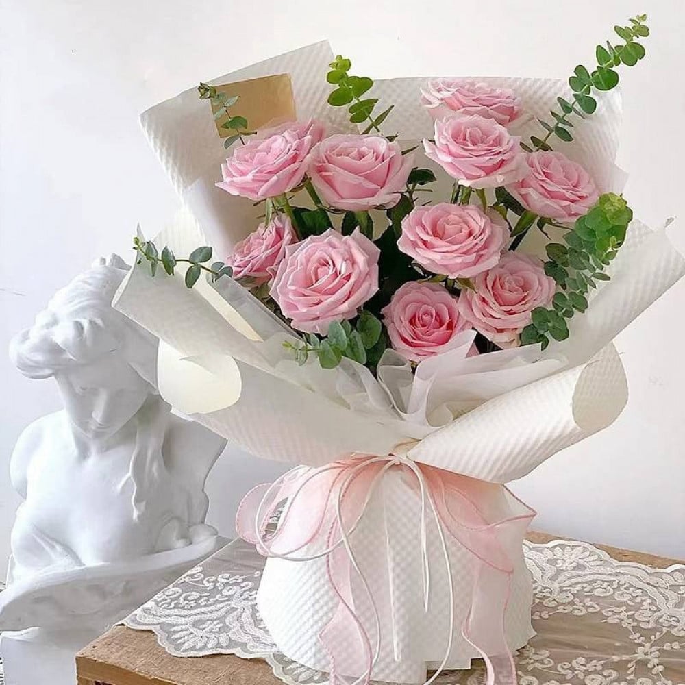 ورق تغليف احمر (10 حبات )