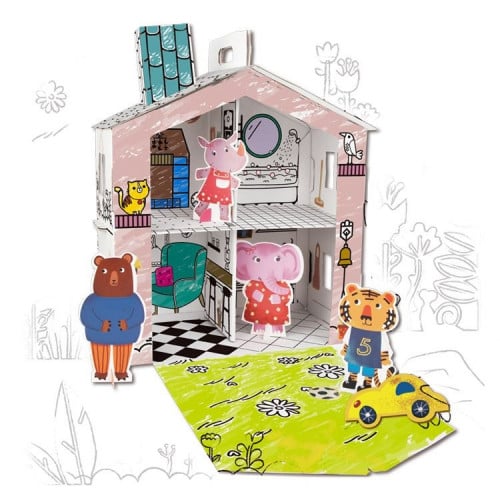 العاب تيك تاك العاب اطفال بيت الدمى الكرتوني