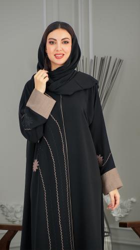 عبايه كريب مشجر