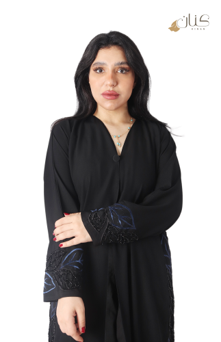 عبايه كريب شك وتطريز