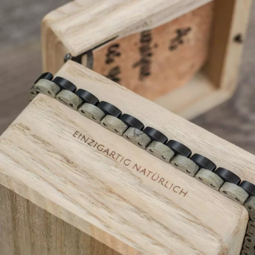 اسورة هولزكرن دويت خشب رمادي / أسود