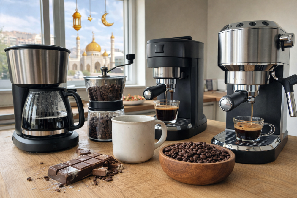 The best tools for preparing coffee at home during Ramadan