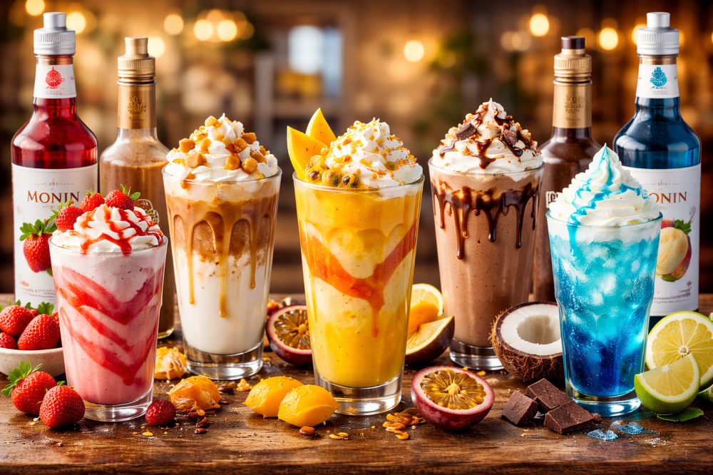 5 وصفات مبتكرة باستخدام صوصات المشروبات للكافيهات