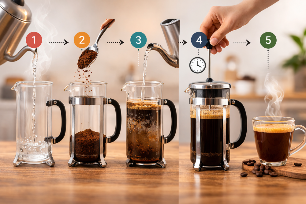 How to make French press without mistakes