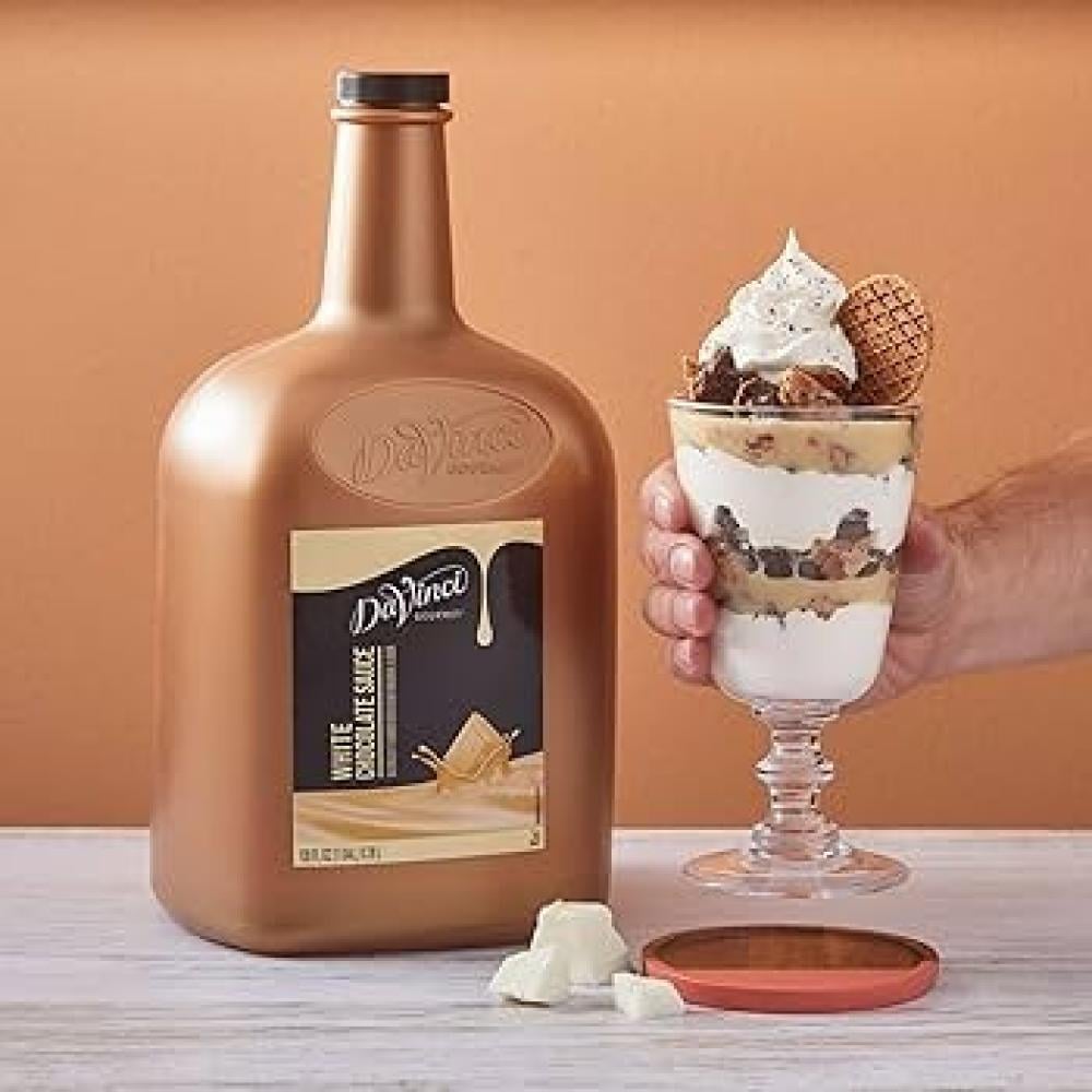 Uses of Da Vinci Sauce to prepare cafe-quality drinks and desserts