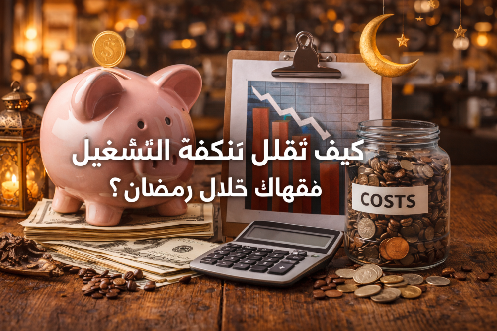 كيف تقلل تكلفة التشغيل في مقهاك خلال رمضان؟