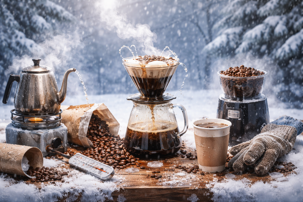 أخطاء تحضير القهوة في الجو البارد
