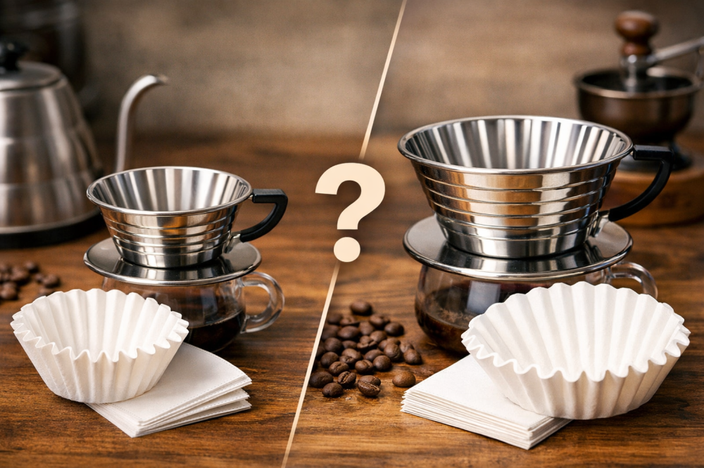 Which do you choose, Kalita 155 or 185 filters? What is the difference between them and which size suits you?