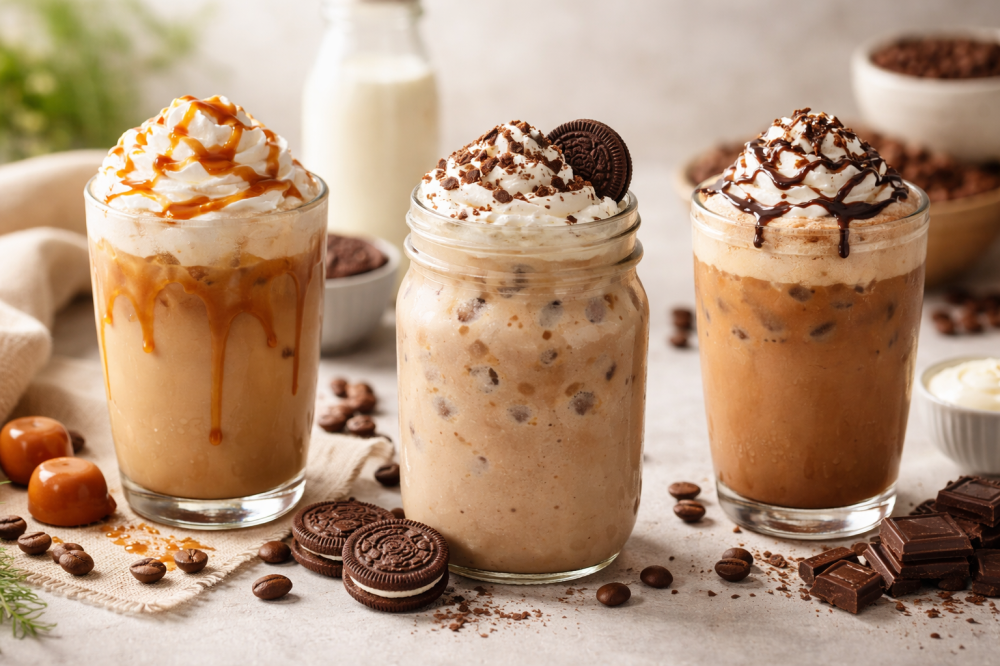 أبرز 3 وصفات منزلية للقهوة بالكريمر