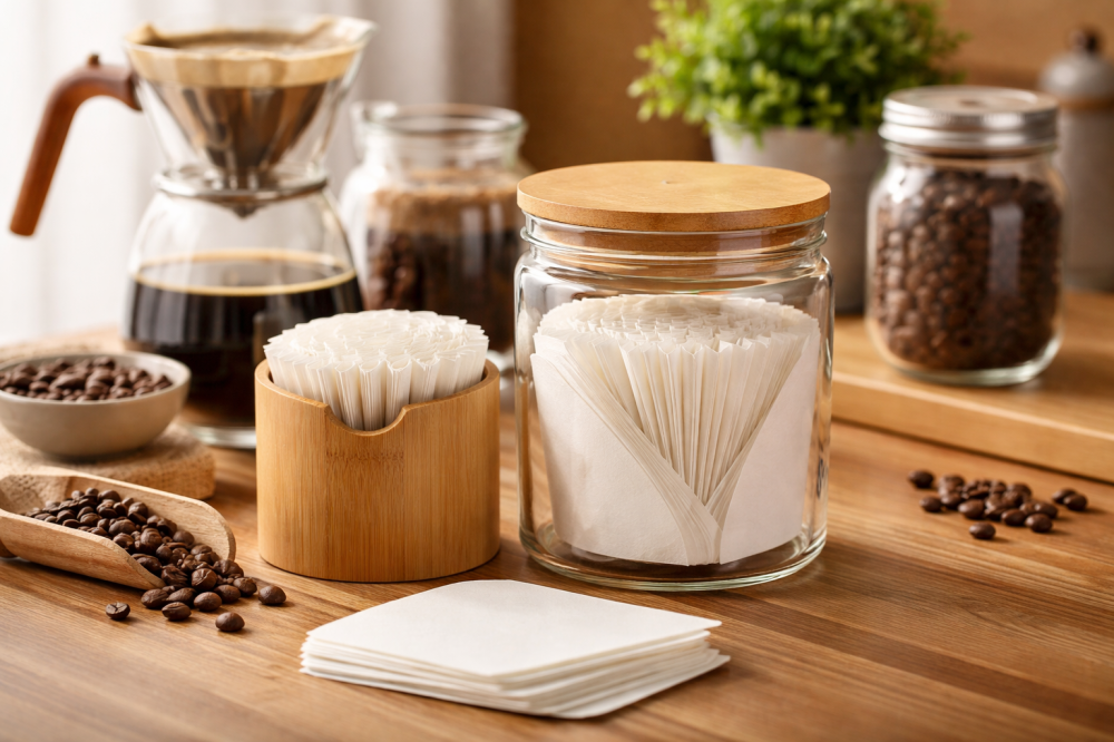 أفضل طرق تخزين فلاتر للقهوة المقطرة للحفاظ على نكهة القهوة