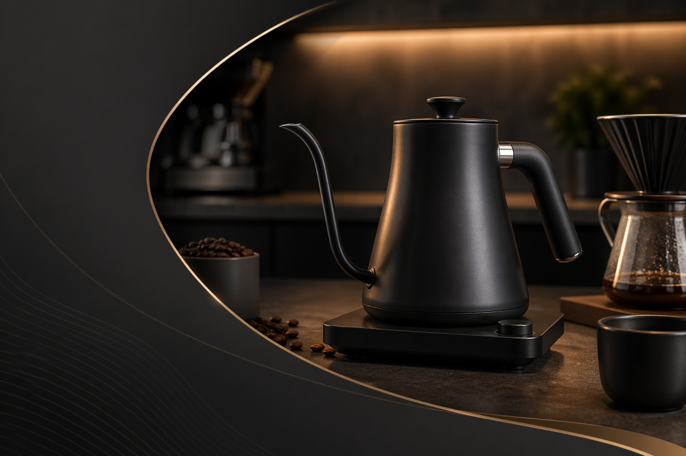 أفضل غلاية باريستا للتحكم بالدفق