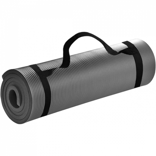 فرشة تمرين 10ملم لون رمادي