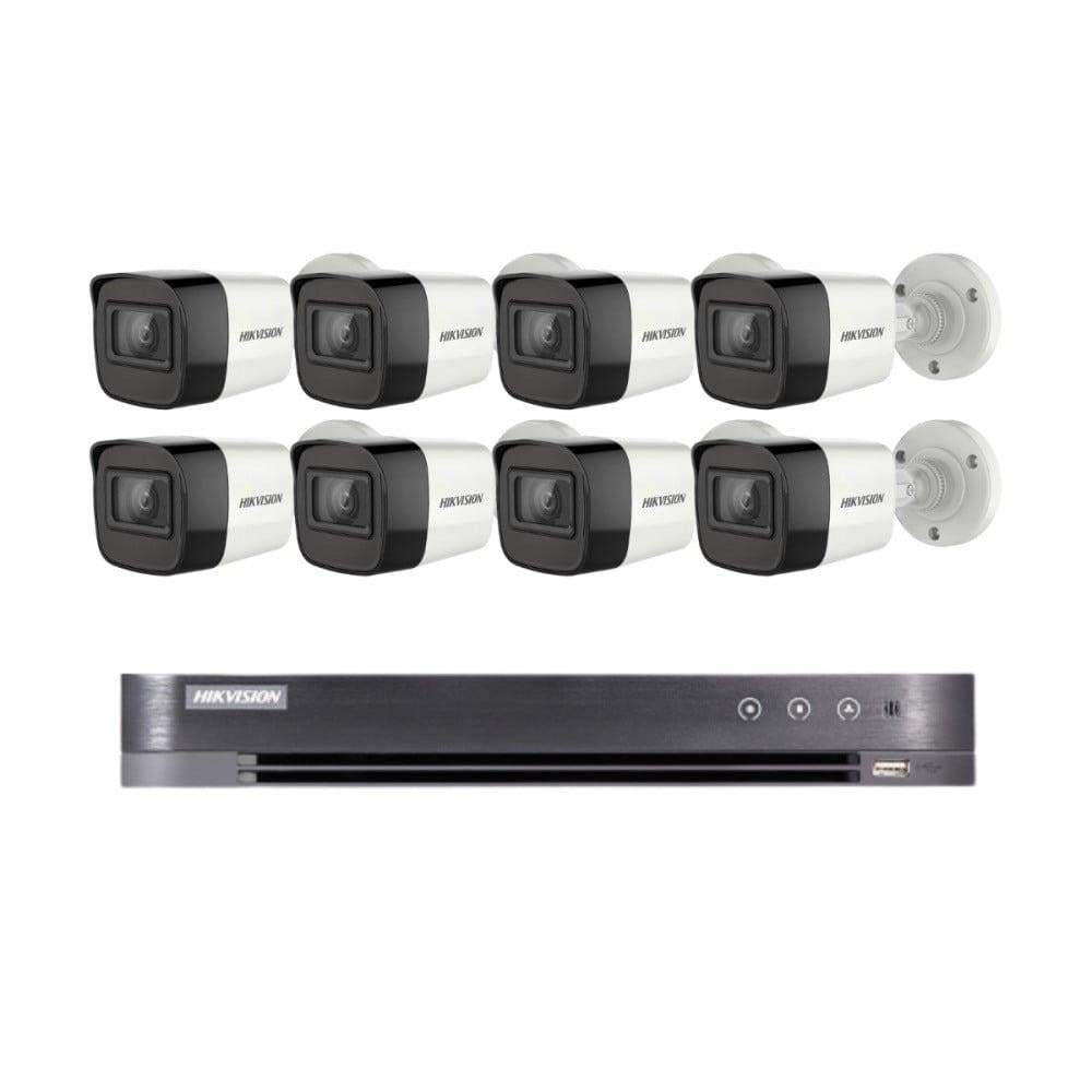 8كميرات 8 ميجا 4k هيك فيجن