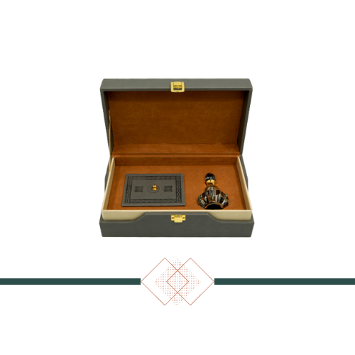 بوكس وصندوق اهداء فاخر "رمادي"