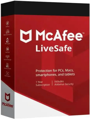 مكافي لايف سيف | McAfee Live Safe