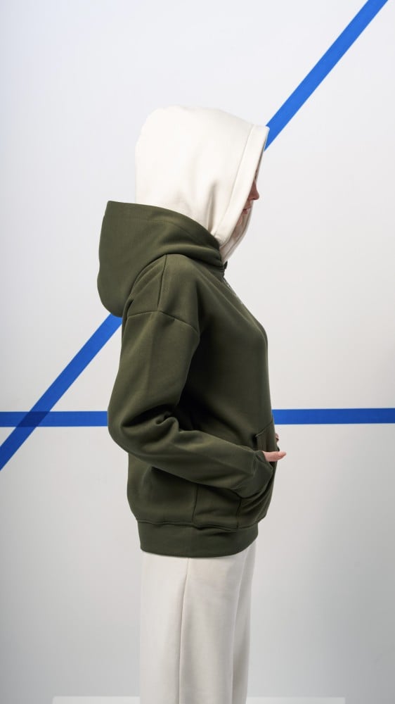 Oil hoodie oversized - unisex