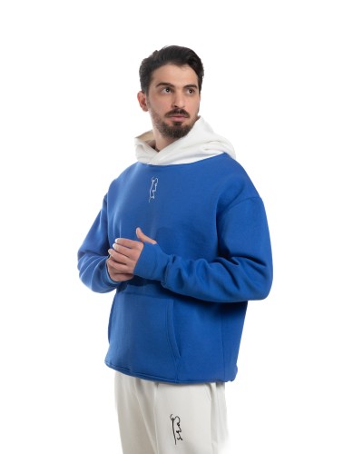 Oversized Blue hoodie - unisex