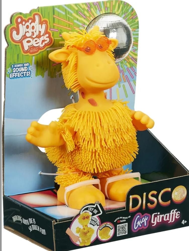 دمية الزرافة  jiggly pets  الراقصه