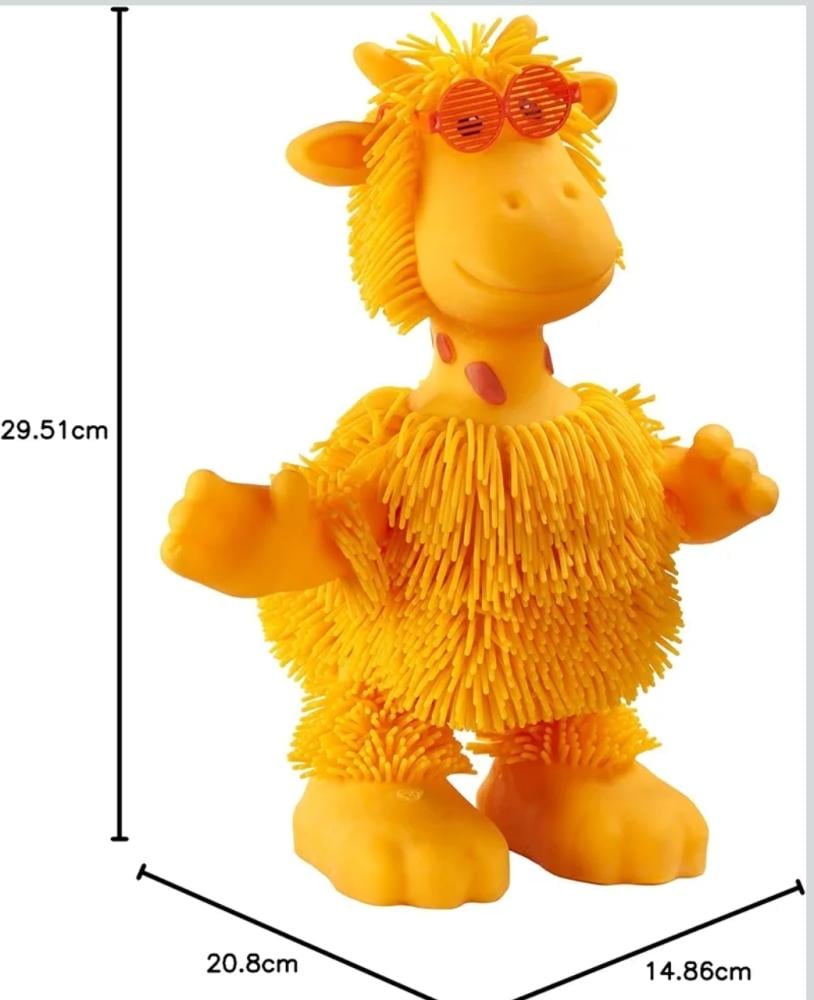 دمية الزرافة  jiggly pets  الراقصه