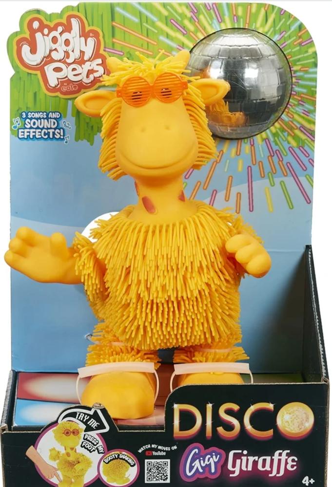 دمية الزرافة  jiggly pets  الراقصه