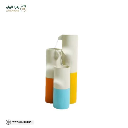 نافورة مودرن متدرجة مضيئة
