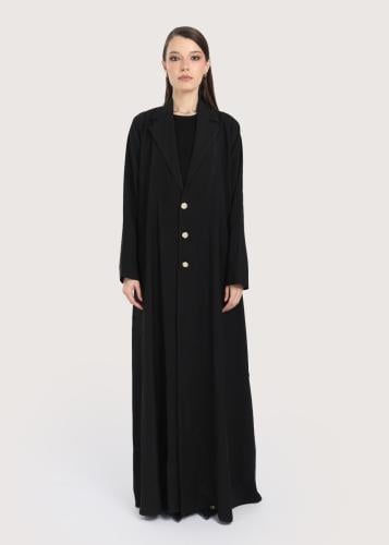 L207 - عباية بليزر أسود