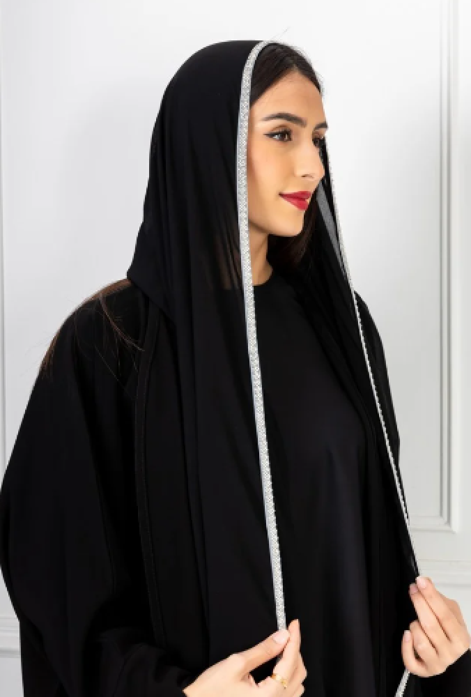 سادة ومطرزة موديلات عبايات سوداء للتفصيل