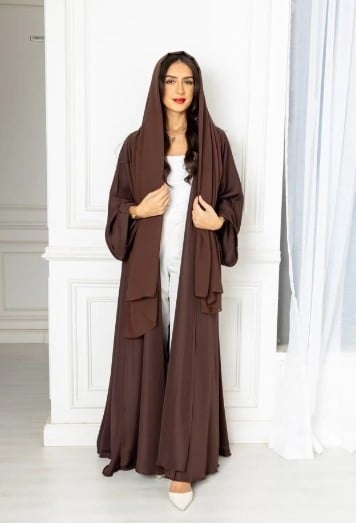 عباية كلوش طبقتين