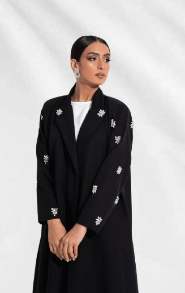 عباية تطريز على القماش