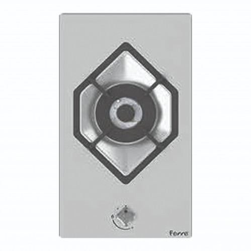 سطح غاز 30 سم استيل F02