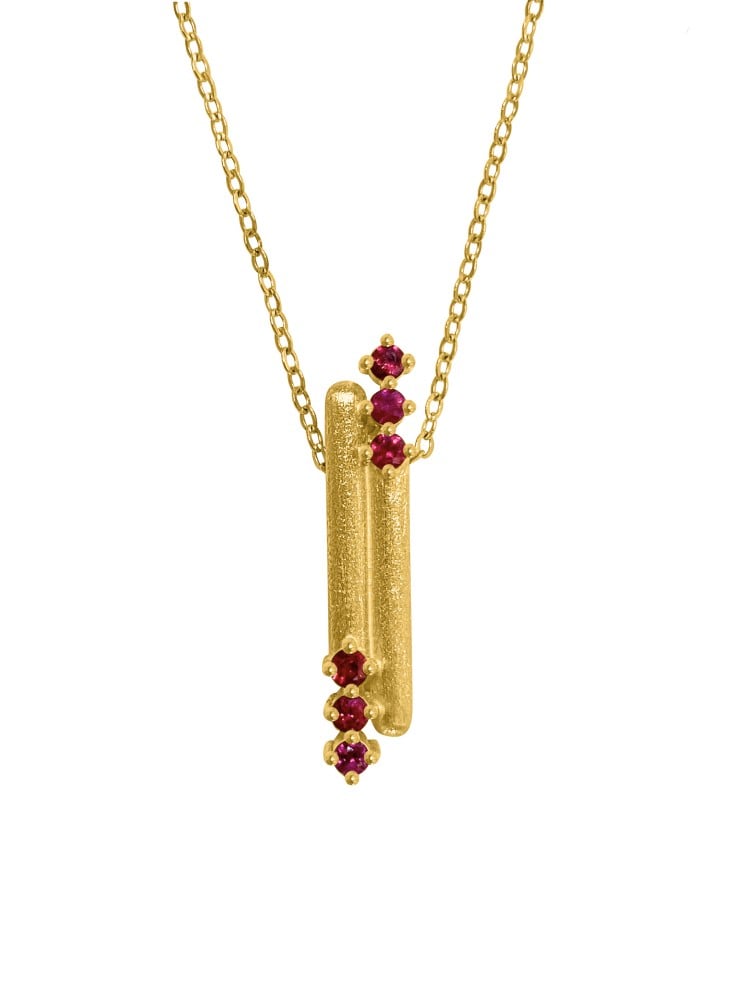 18k white gold red ruby diamond pendant necklace rope chain 5.56g 1.64 –  Finer Jewelry, Inc.