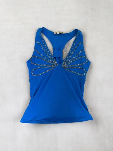 Vintage blue top,size :s/m